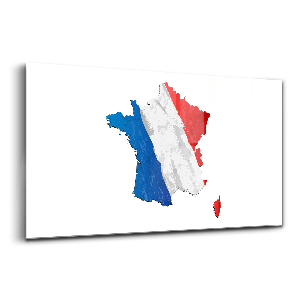 Sklenený obraz Vlajka Francúzska