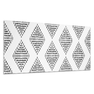 Pvc panel na stenu Diamantový vzor v mriežke