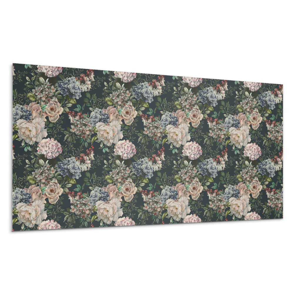 Obkladový panel na stenu Kvetinový vzor na pozadí