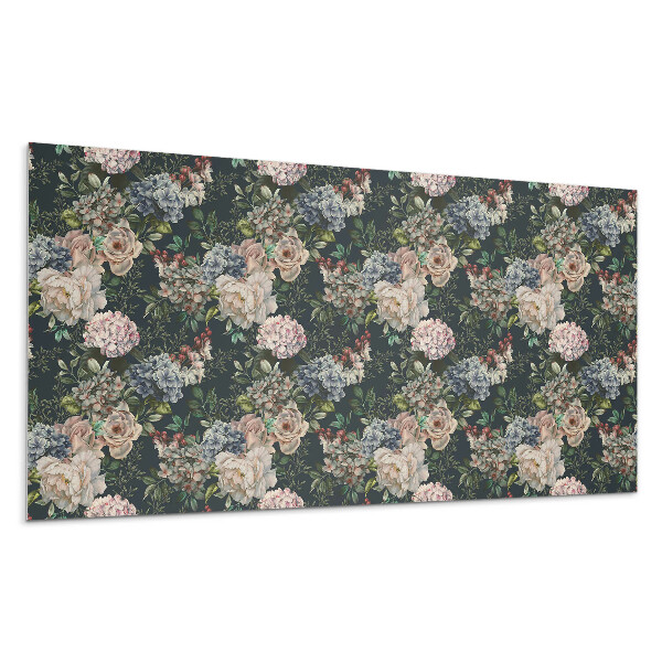 Obkladový panel na stenu Kvetinový vzor na pozadí