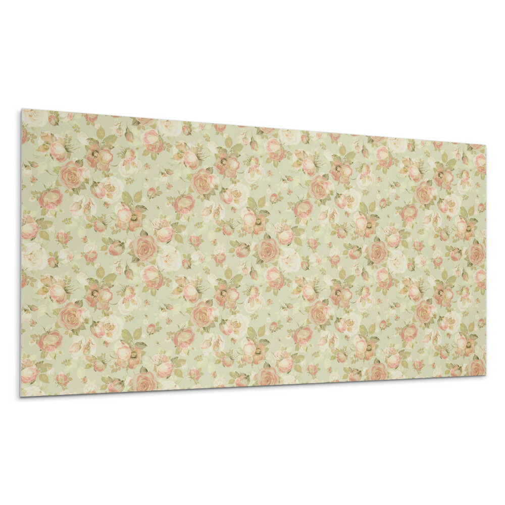 Pvc panel na stenu Kvetinový vzor na pozadí