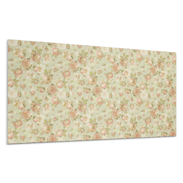 Pvc panel na stenu Kvetinový vzor na pozadí