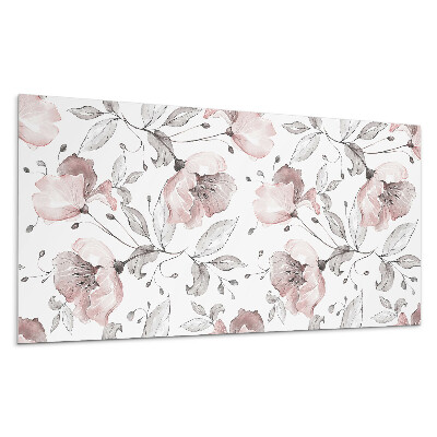 Panel na stenu Kvetinový akvarelový vzor