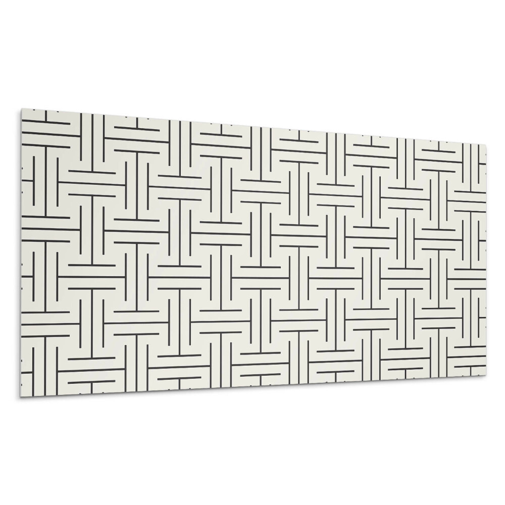 Pvc panel na stenu Geometrický kockovaný vzor