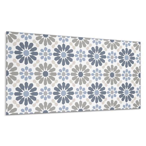 Pvc panel na stenu Kvetinový vzor v symetrii