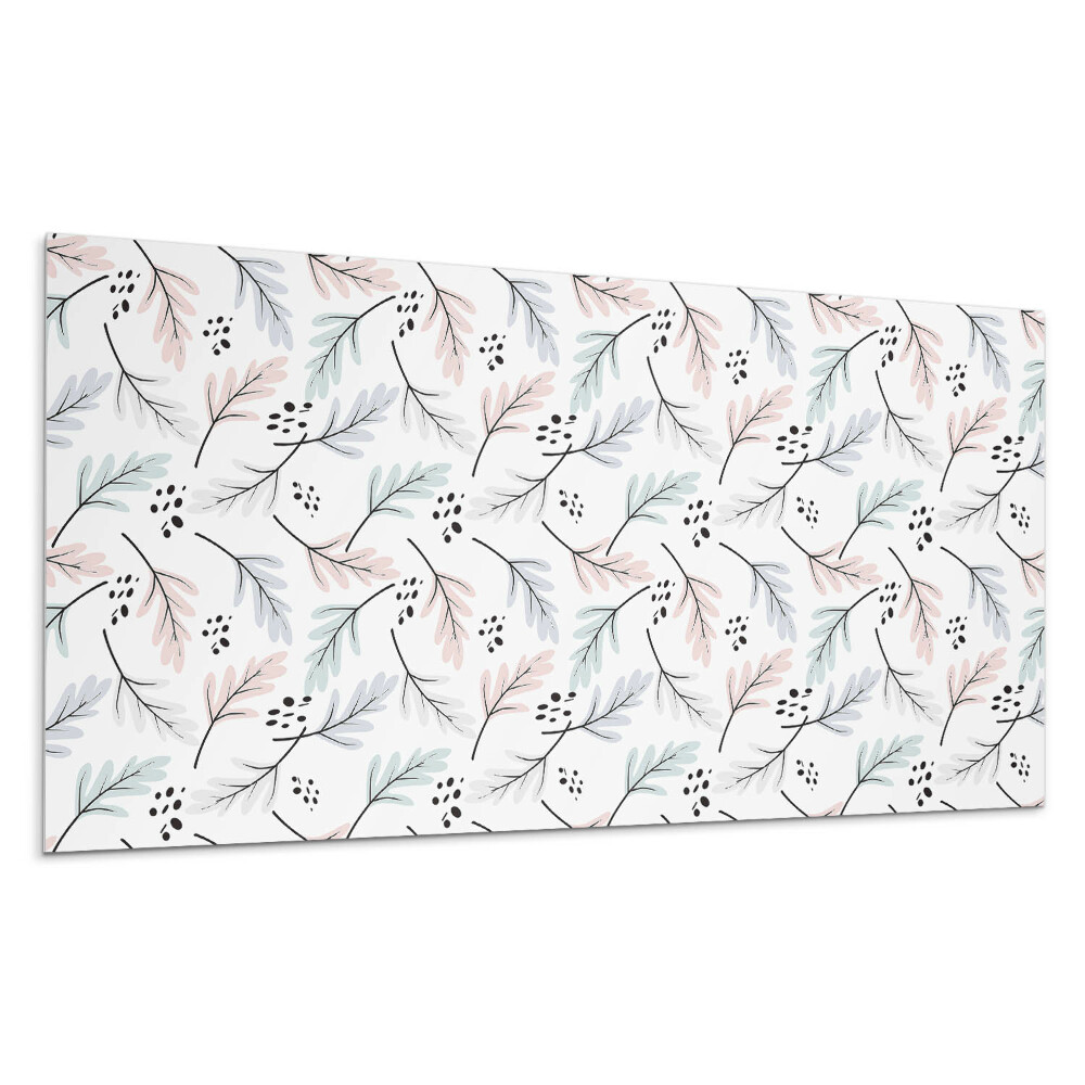 Obkladový panel na stenu Jemný rastlinný vzor