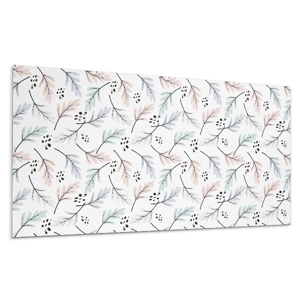 Obkladový panel na stenu Jemný rastlinný vzor