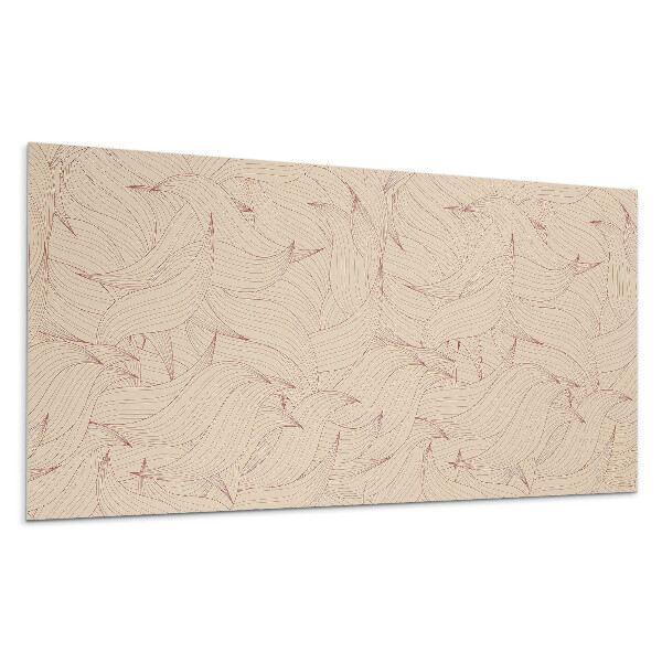Pvc panel na stenu Vlnitý vzor
