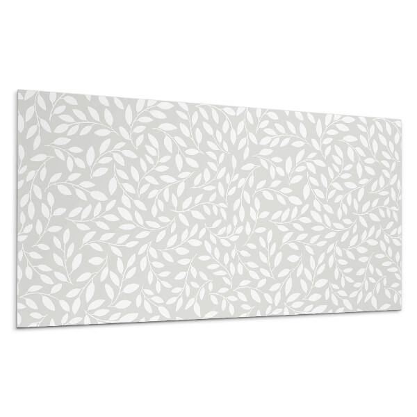 Stenový panel Jemný listový vzor