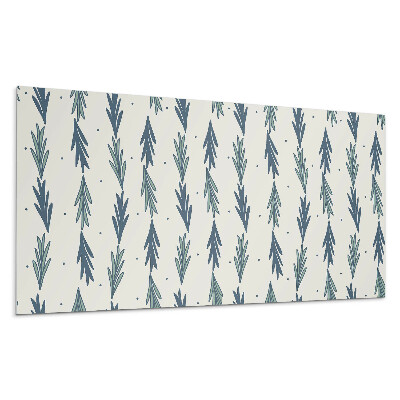 Panel na stenu Listy v pravidelnom vzore