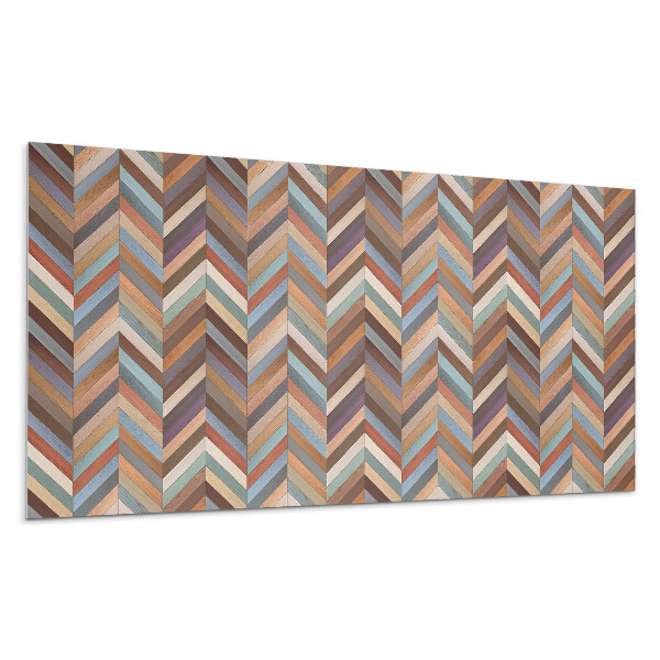 Obkladový panel na stenu Vzor dreva rybej kosti