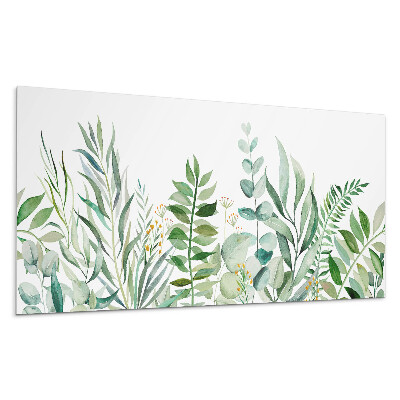 Pvc panel na stenu Vzory listov rastlín