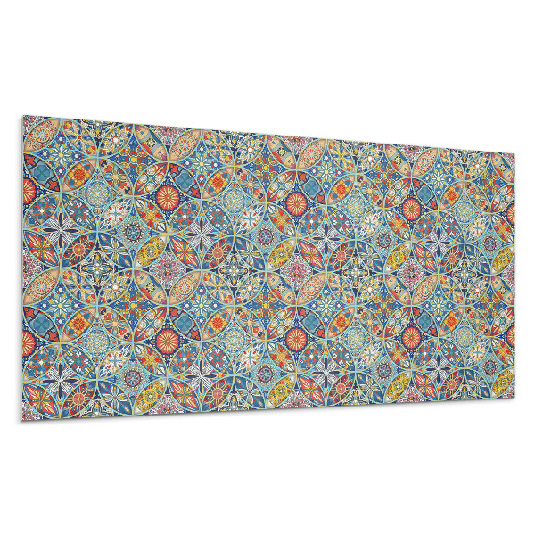 Stenový panel Mozaikové vzory v symetrii