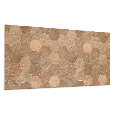 Pvc panel na stenu Šesťuholníkový vzor dlaždíc