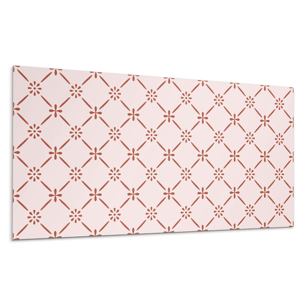 Stenový panel Štýlový kvetinový vzor