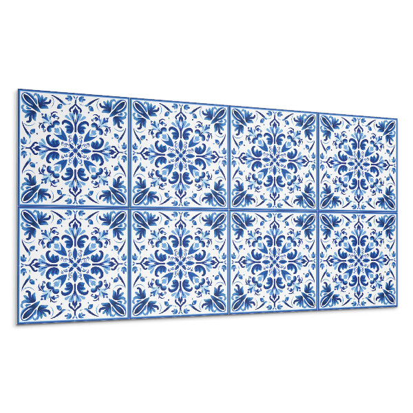 Pvc panel na stenu Kvetinový vzor v symetrii