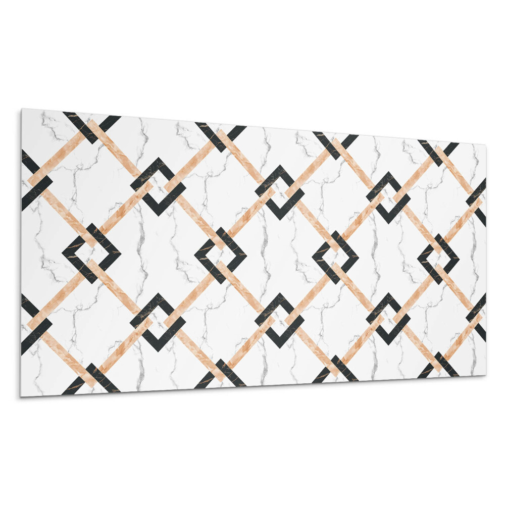 Panel na stenu Geometrické mramorové vzory
