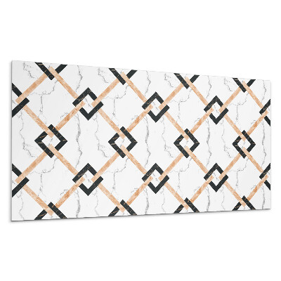 Panel na stenu Geometrické mramorové vzory