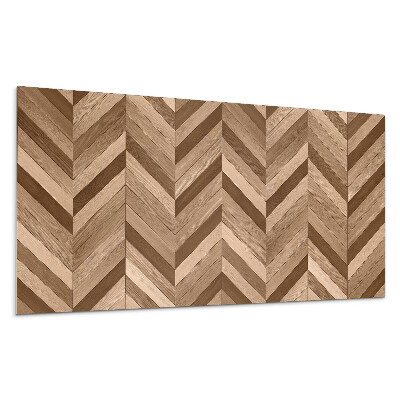 Panel na stenu Vzor dreva rybej kosti