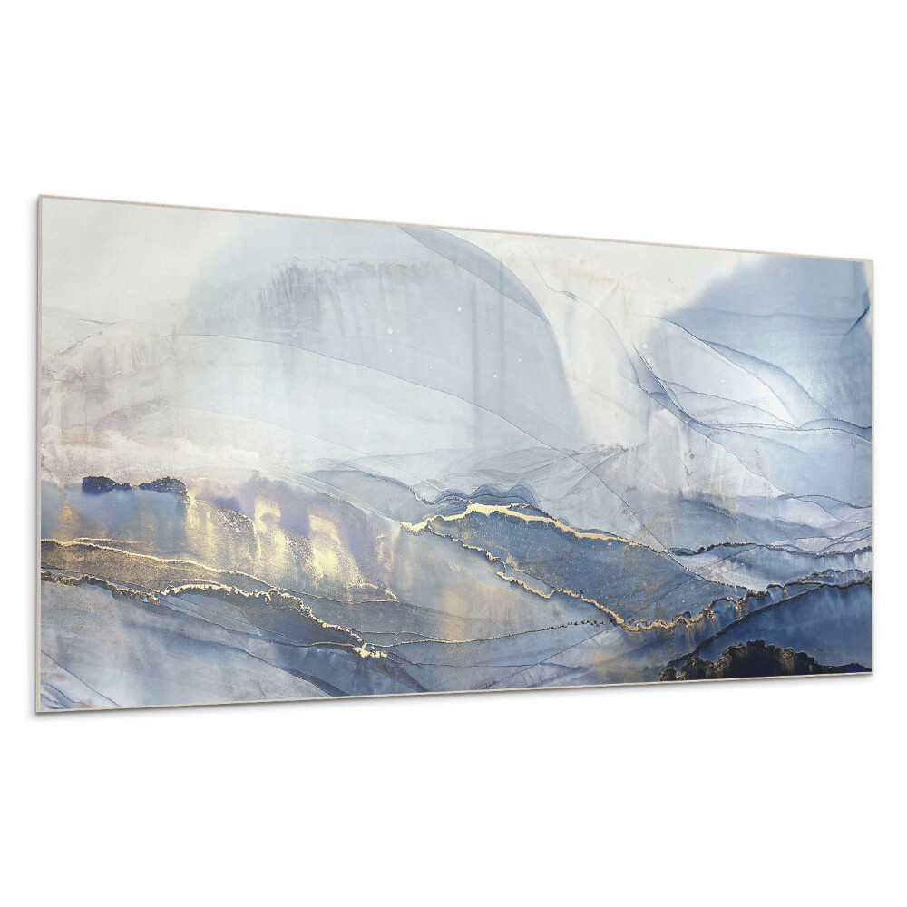 Pvc panel na stenu Abstraktná krajina v odtieňoch