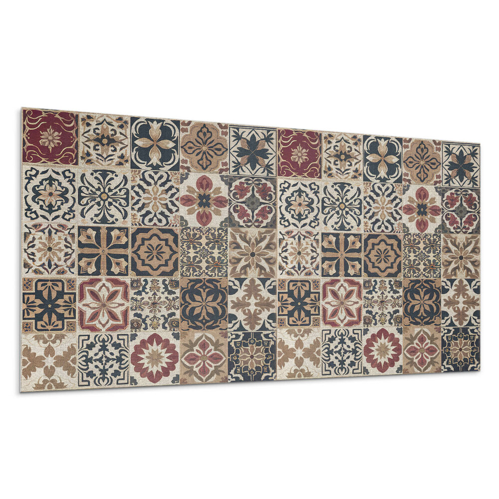 Stenový panel Mozaikové vzory v rozložení