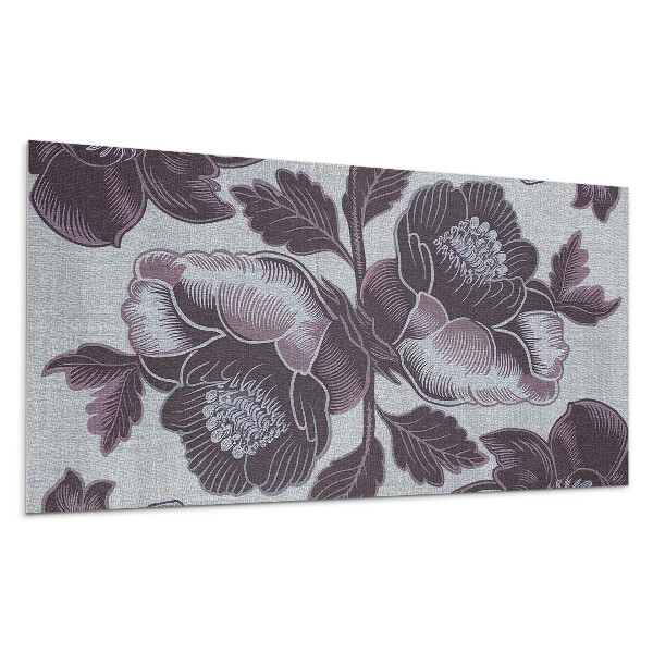 Obkladový panel na stenu Kvetinový vzor na látke