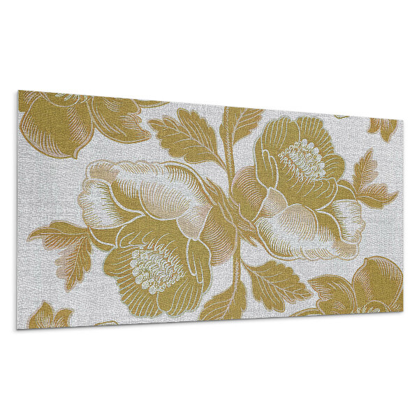 Pvc panel na stenu Kvetinový vzor na pozadí