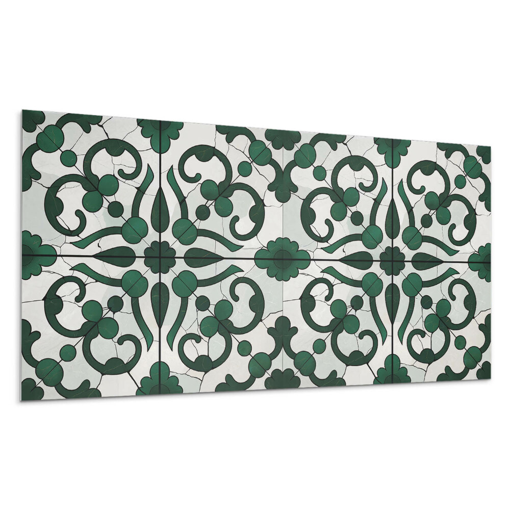 Obkladový panel na stenu Rastlinný vzor s ornamentami