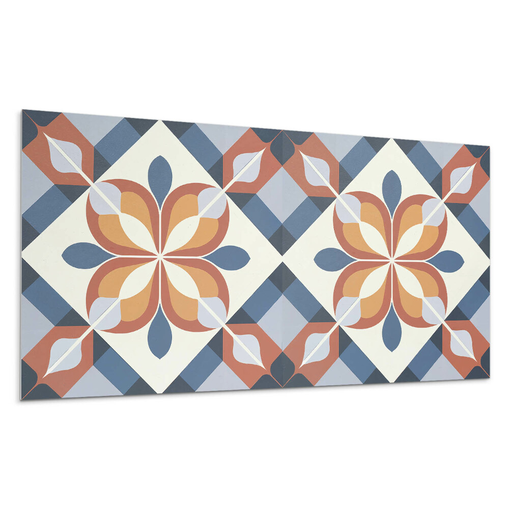 Pvc panel na stenu Geometrický kvetinový vzor