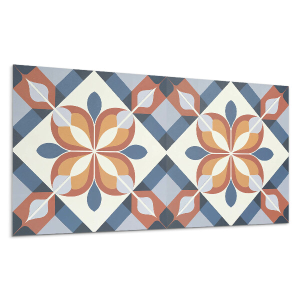 Pvc panel na stenu Geometrický kvetinový vzor