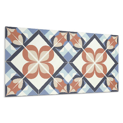 Obkladový panel na stenu Symetrický kvetinový vzor