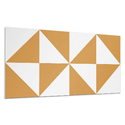 Panel na stenu Geometrické trojuholníky v štvorcoch