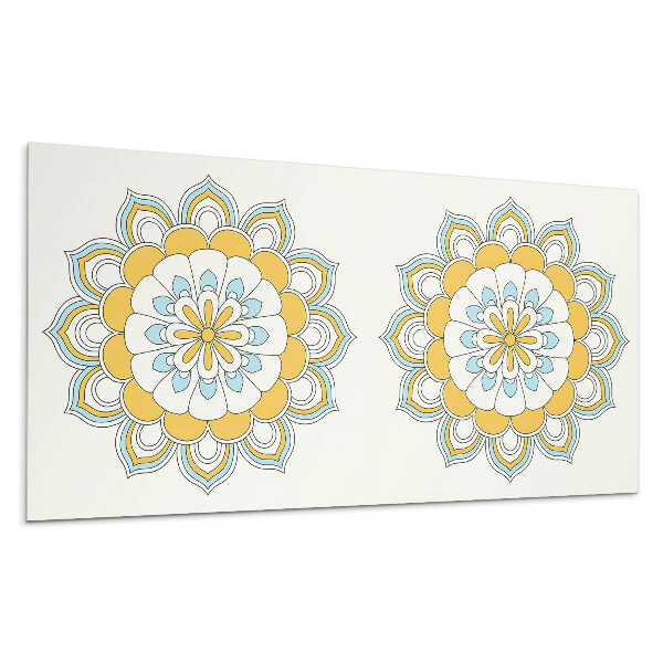 Obkladový panel na stenu Kvetinový vzor mandaly