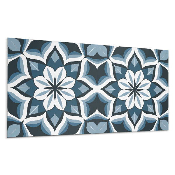 Pvc panel na stenu Kvetinový motív v symetrii