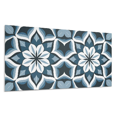 Pvc panel na stenu Kvetinový motív v symetrii