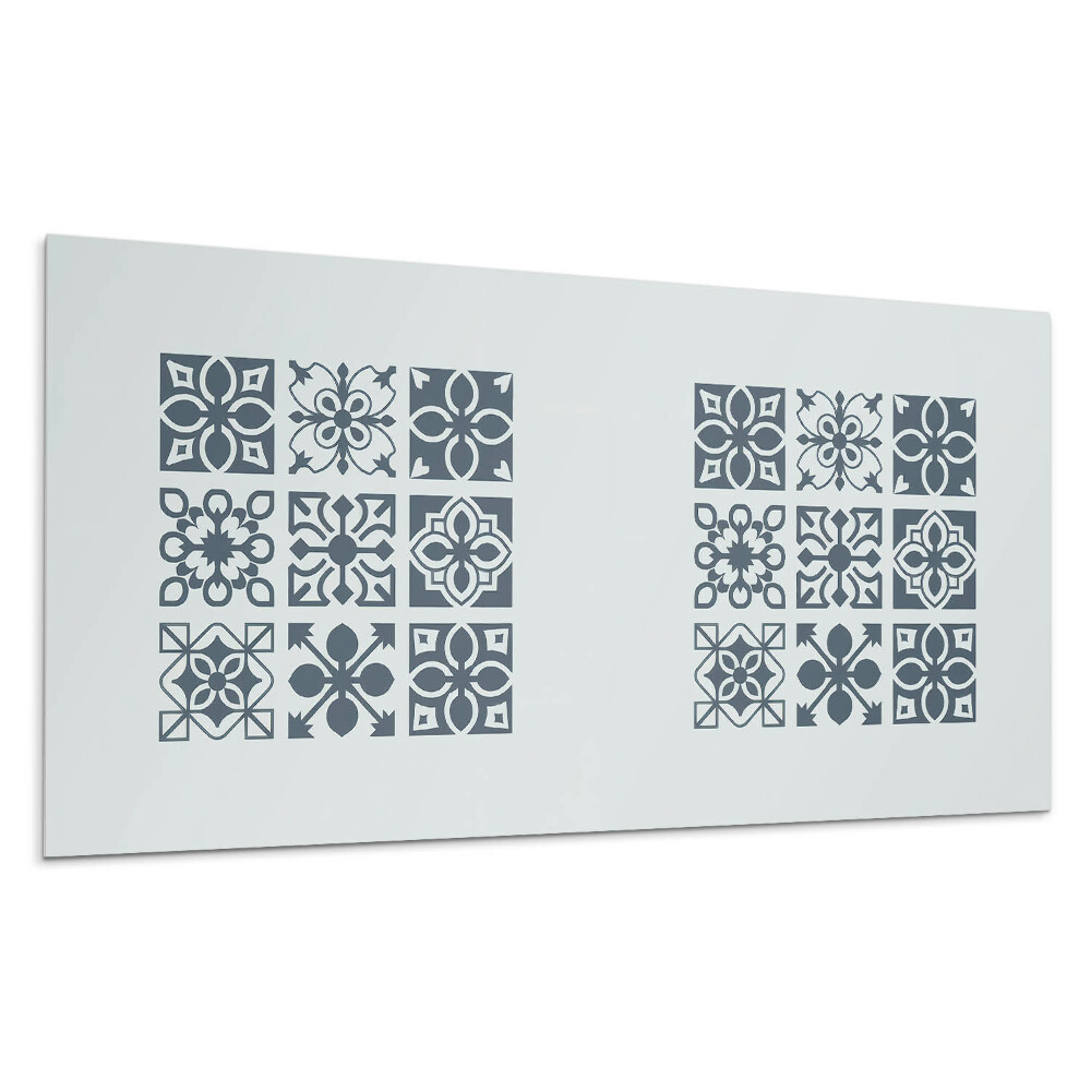 Obkladový panel na stenu Geometrické vzory v štvorcoch