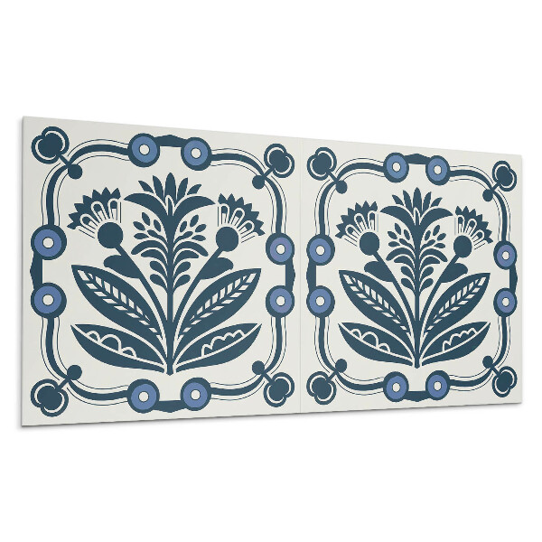 Panel na stenu Kvetinový vzor s listami