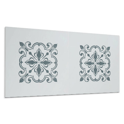 Pvc panel na stenu Rastlinný vzor s ornamentami