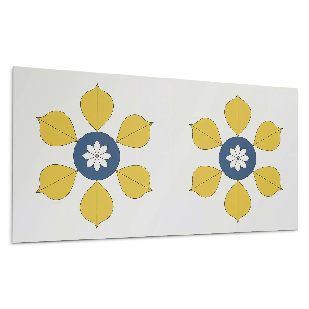 Panel na stenu Kvetinový vzor s listami