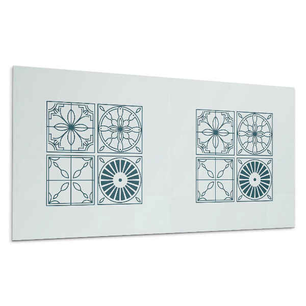 Stenový panel Geometrické vzory dlaždíc