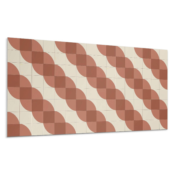 Pvc panel na stenu Geometrický vlnitý vzor