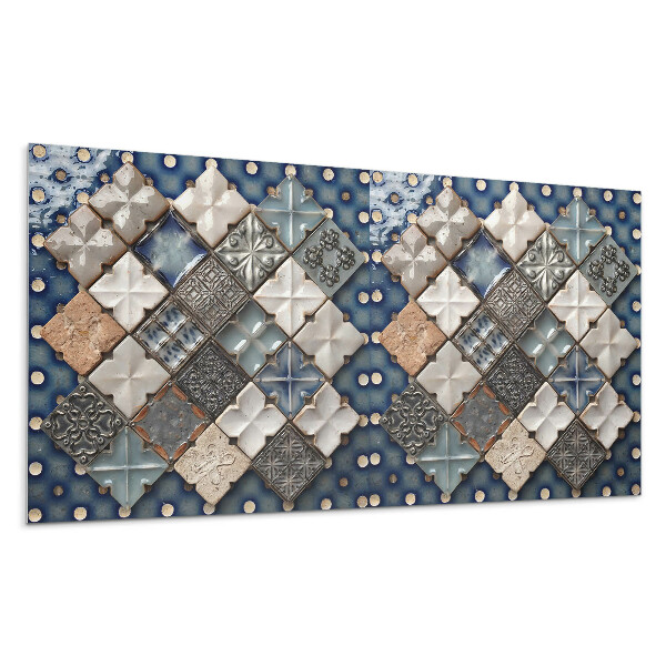 Pvc panel na stenu Mozaikový vzor dlaždíc