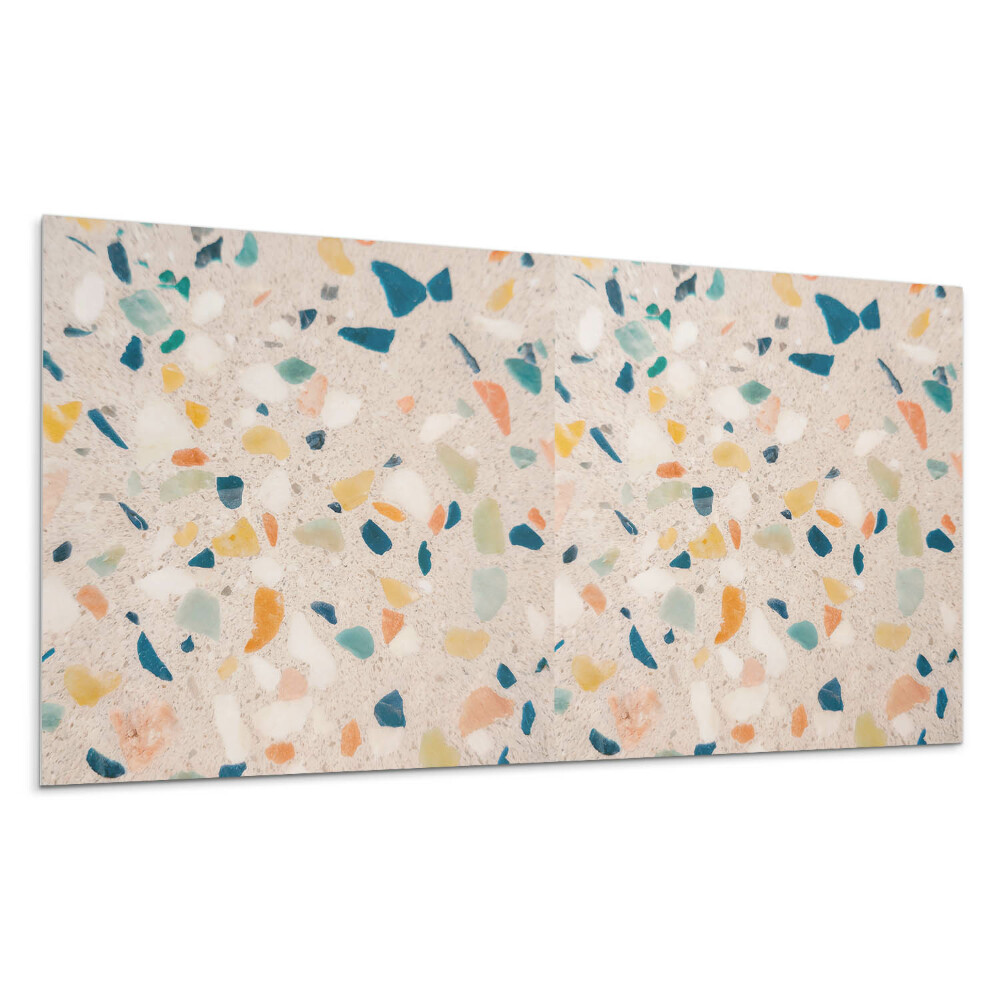 Obkladový panel na stenu Vzor s farebnými fragmentmi