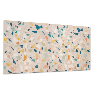 Obkladový panel na stenu Vzor s farebnými fragmentmi