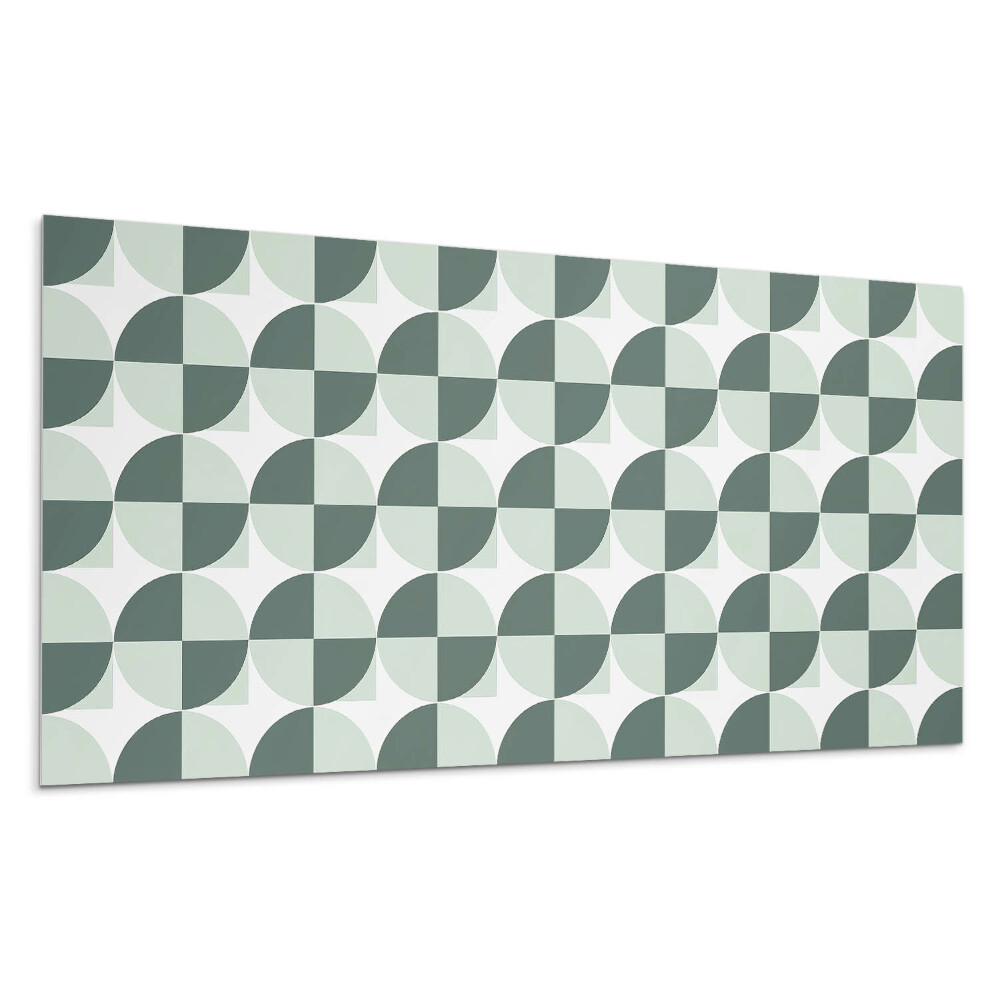 Panel na stenu Geometria kruhov a štvorcov