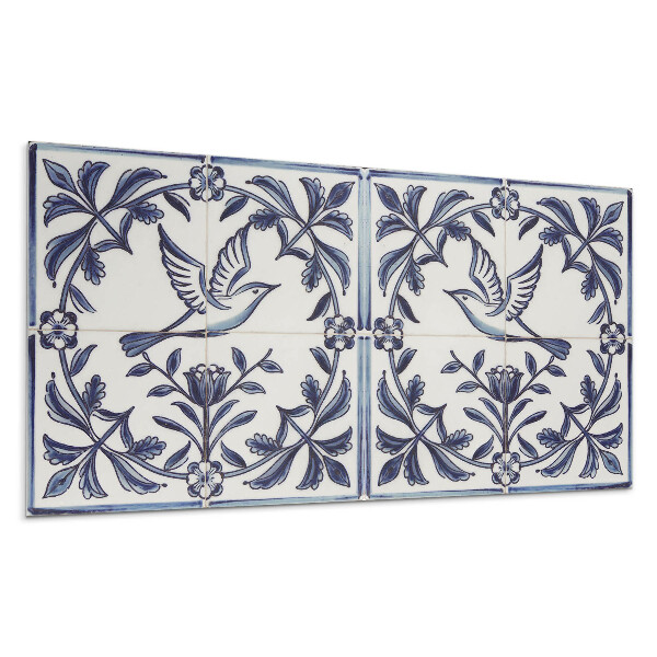 Pvc panel na stenu Motív vtáka medzi rastlinami