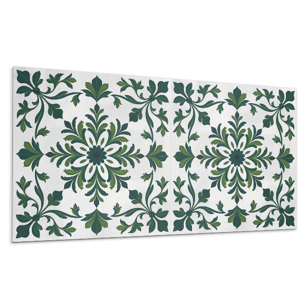 Stenový panel Rastlinný vzor s ornamentami