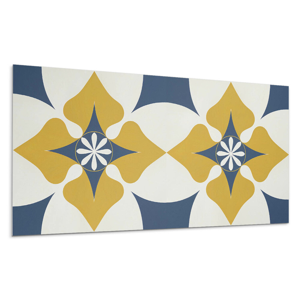 Panel na stenu Kvetinový vzor so symetriou