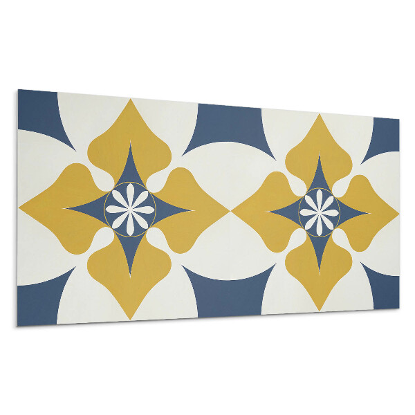 Panel na stenu Kvetinový vzor so symetriou