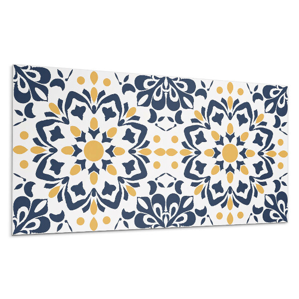 Stenový panel Kvetinový vzor mandaly